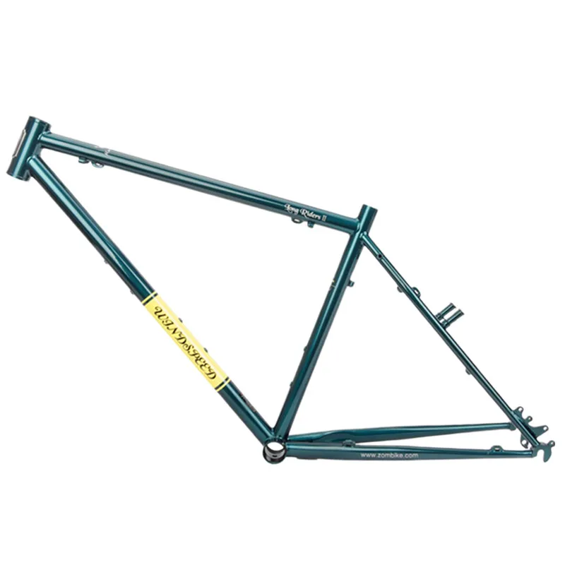 Cadre de velo en acier au chrome et molybdene pour homme 26 pouces VTT gravier longue distance velo de montagne route fourche AliExpress