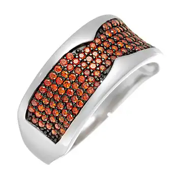

Кольцо из серебра с фианитами R00805
