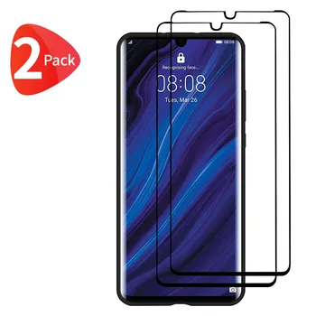 

TBOC 2X Protector Screen 5D for Huawei P30 Pro [6.47 "] [2 Units] Vidrio Tempered Protection edges Full Waterproof