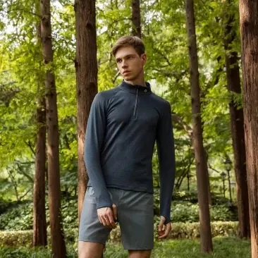 Amazfit Мужская футболка с длинными рукавами с одним волшебником, дышащая быстросохнущая замша, сохраняющая тепло, осенняя кофта для фитнеса, кофта для бега