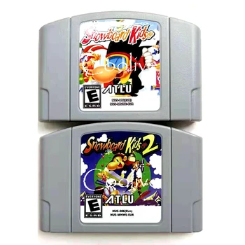 

Snowboard Kids Series Video Game Accessories Memory Cartridge Card for 64 Bit Console EU PAL Version