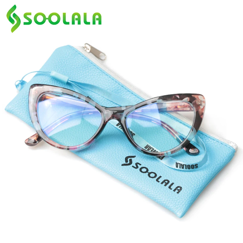 

SOOLALA, кошачий глаз, женские очки для чтения, большие, большие, оправа для очков, пресбиопические очки, Lesebrille Damen + от 0,5 до 4,0