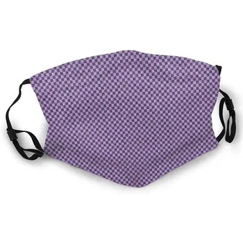 

Unisex Mouth Mask Polyester Fiber Plaid Printing Dustproof Pollution Mascarilla Adjustable Earrings Earloop Mouth Face Masks