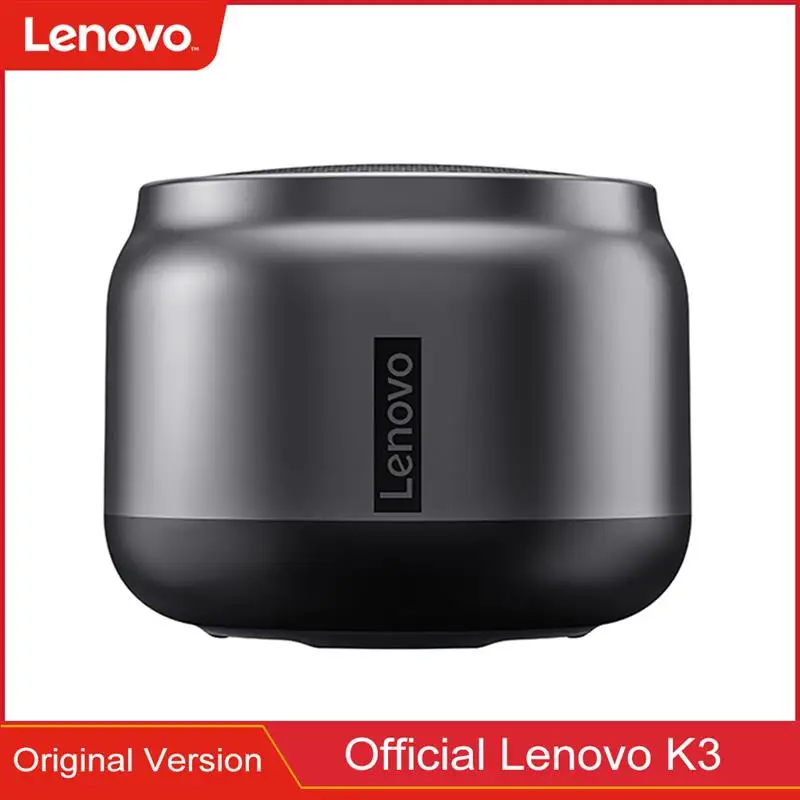 Original Lenovo K3 Portable Bluetooth Speaker HiFi Stereo Surround Sound Subwoofer Wireless Loudspeaker Mini Box | Электроника