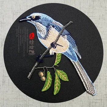 

10pcs/lot Luxury Sew Large Embroidery Patches Flower Bird Jacket Jean Hat Backpack Clothing Decoration Accessories Diy Applique
