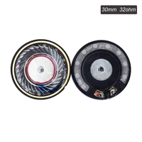 2PCS 30mm Headphone Speaker Headset Horn 50mW 32 Ohm HIFI DIY Head Phones Accessories Upgrade Earhpone Replacement Speaker Unit 2