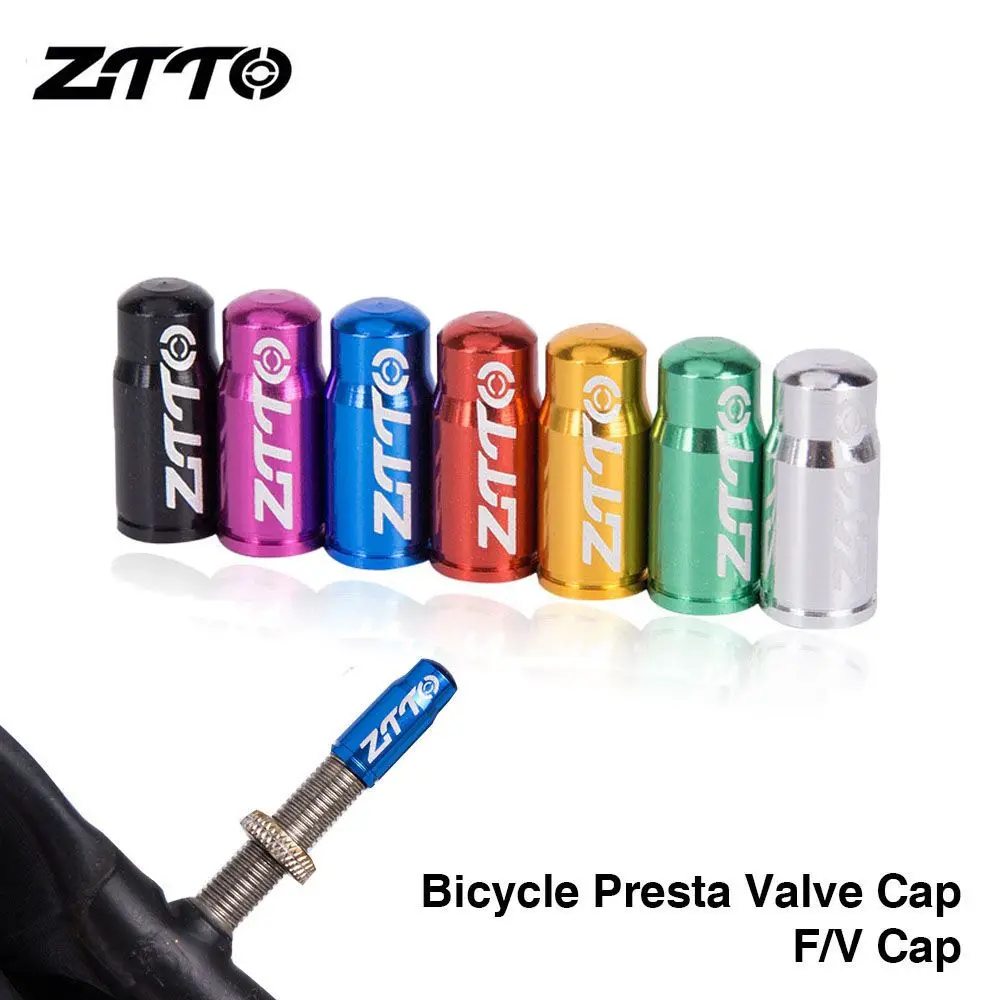 

4Pcs Aluminum alloy Bicycle Valves Cap Road MTB Bike Wheel Tire Covered Protector French Tyre Bike Valve Dustproof Cap Dust