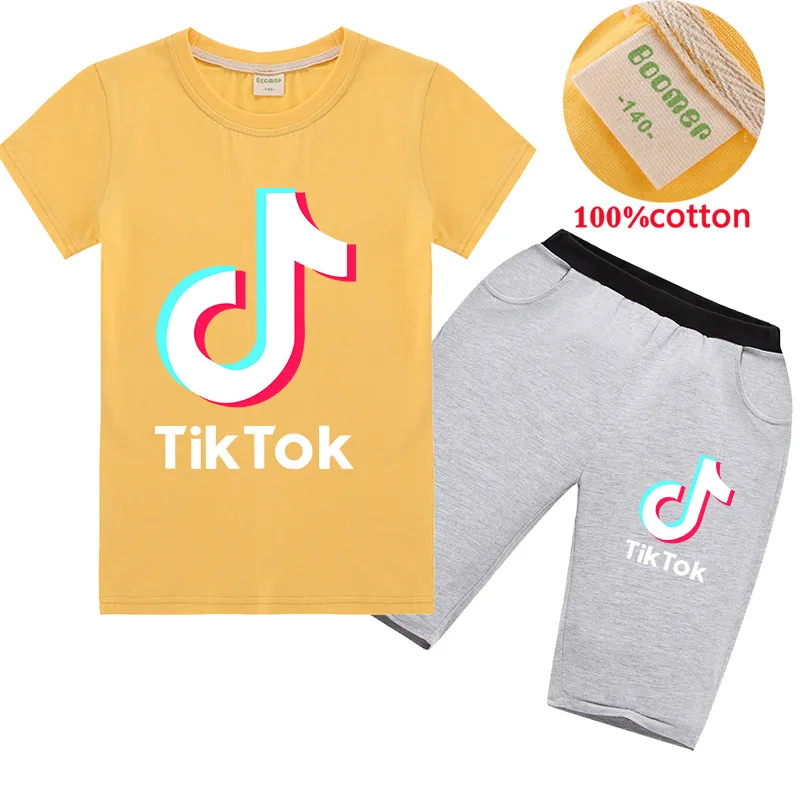 TikTok/Детская Хлопковая футболка с капюшоном и короткими рукавами для мальчиков и девочек с изображением героев мультфильмов Алан Уокер Дэдпул - Color: RT1244