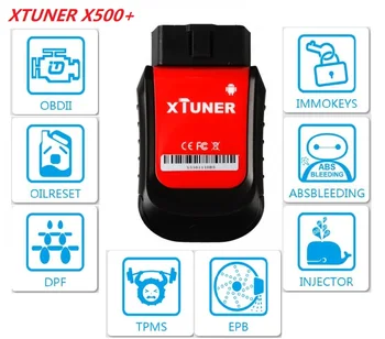 

XTUNER X500+ V4.0 Bluetooth Special Function Diagnostic Tool works with Android Phone/Pad
