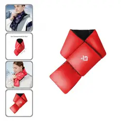 Fashionable Winter Scarf Keep Warmth Velvet Thicker Layer Neck Warmer Scarf  Winter Down Scarf    Winter Down Scarf