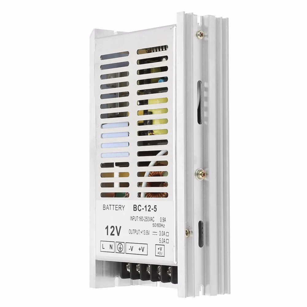 12V зарядное устройство генератора алюминиевый корпус свинцово-кислотный генераторный модуль зарядки аккумулятора