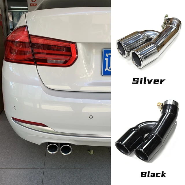 Exhaust Tip For Bmw F30 320i 318i M Sport Non M Sport Stainless Steel Car  Exhaust Pipe Muffler Tip For 3 Series In 2013-2016 - Mufflers - AliExpress