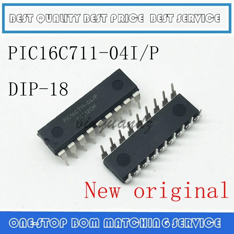 2 шт~ 10 шт PIC16C711-04I/P PIC16C711 DIP-18