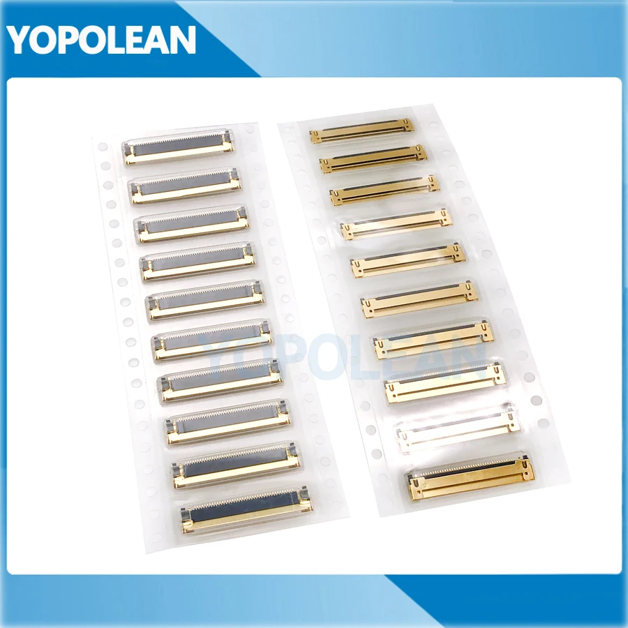 Новый Золотой светодиодный LVDS разъем 20 шт./лот для Apple Macbook Pro 15 дюймов A1286 17 A1297 2008