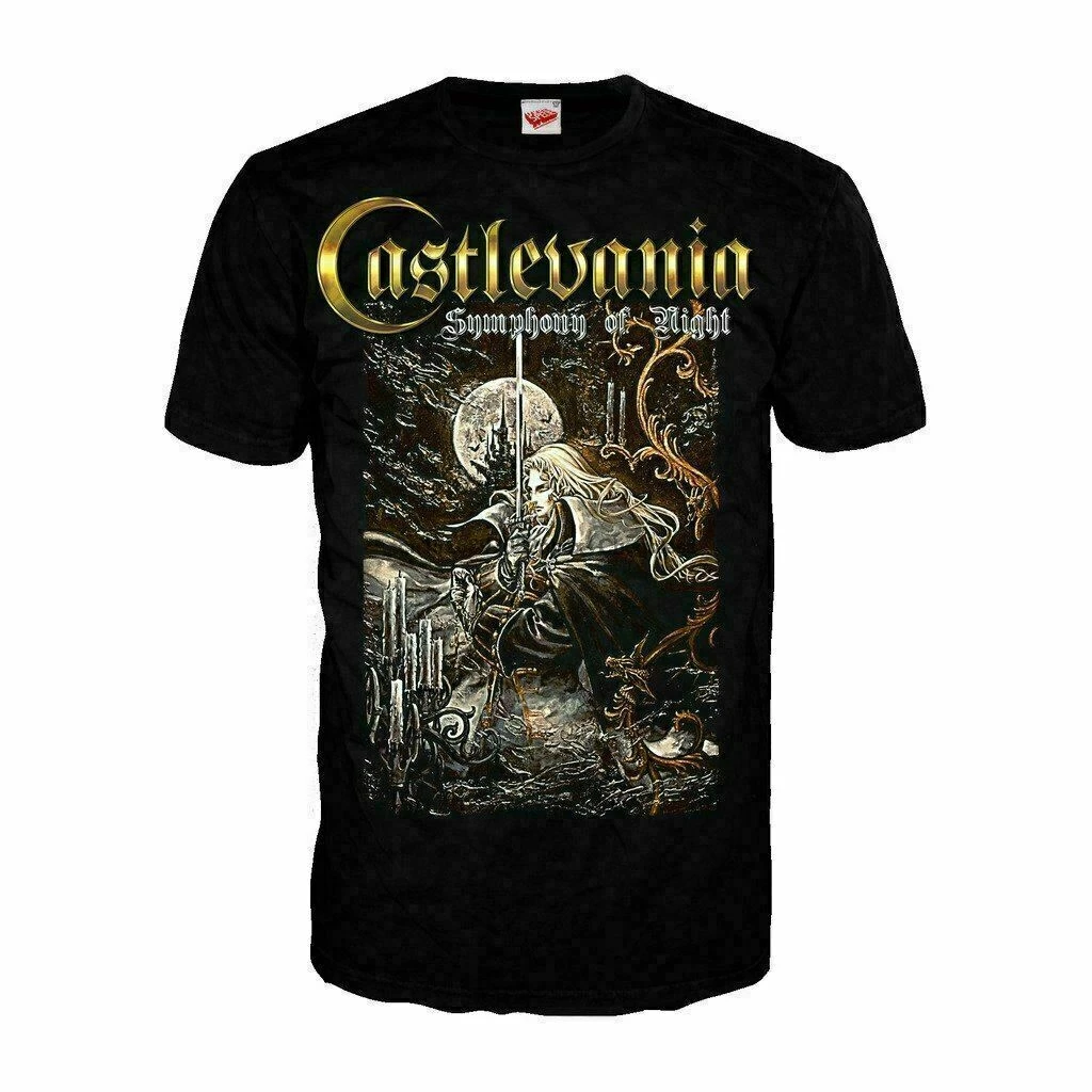 

Castlevania Symphony Box Art Official Men's T-shirt (Black)