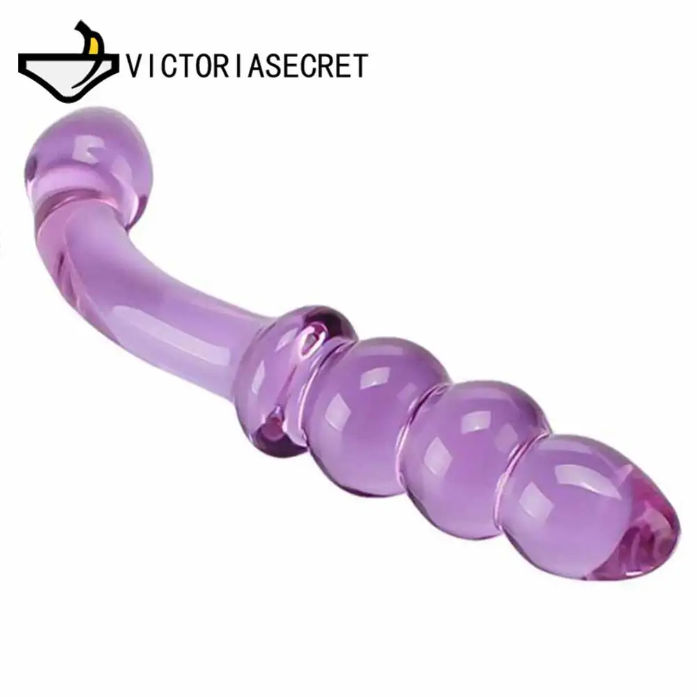 Glass Dildo Fake Penis Crystal Anal Beads Butt Plug Adult intimate Toys Female Masturbation Toys Dick For Women fake penis