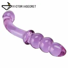 Glass Dildo Fake Penis Crystal Anal Beads Butt Plug Adult intimate Toys Female Masturbation Toys Dick For Women fake penis