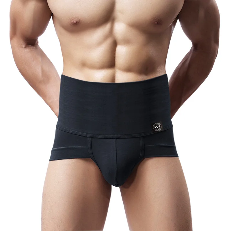 High Waist Corset Men's Panties for Belly Slimming Losing Weight Body Shaper Fitness Compression Underwear Modeling Briefs - Image 4