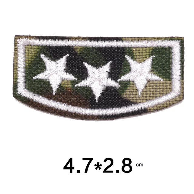 Military embroidery patches DIY clothes Applique Army embroidery badges7