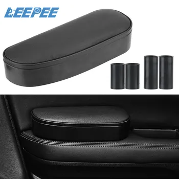 

LEEPEE Adjustable Height Rest Support Anti Slip Mat Car Armrest Box Storage Case Self-adhesive Anti-fatigue Hand Elbow Support