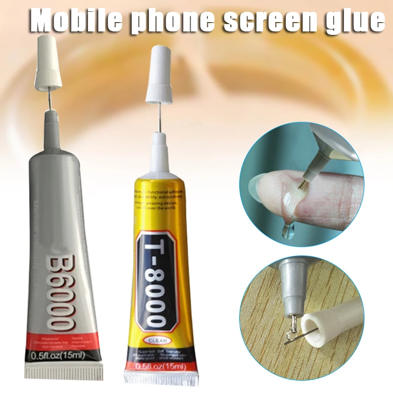 New Hot B6000 T8000 15ml Multi-Purpose Adhesive Glue Durable Mobile phone screen Glue USJ99 afbeelding