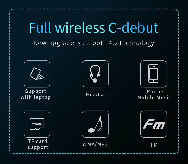 True 3D стерео Bluetooth гарнитура складные беспроводные Игровые наушники с микрофоном FM TF карты наушники с шумоподавлением