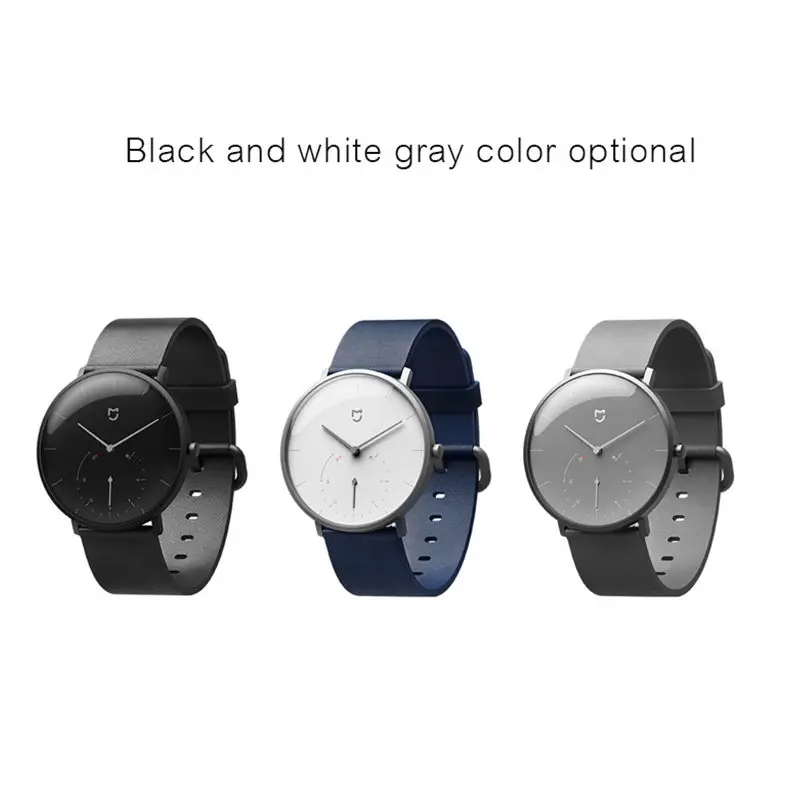  Original Xiaomi Mijia Quartz Watches Waterproof Double Dial with Alarm Sport Sensor BLE4.0 Wireless