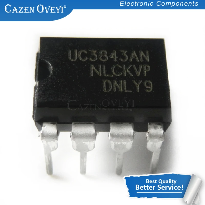 10 шт./лот UC3843AN DIP-8 UC3843A UC3843 в наличии | Электронные компоненты и принадлежности