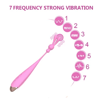 Multi Speed Vibrator G Spot Clitoris Vagina Massager Sex Toys for Women Rechargeable Vibrating Silicone Dildo Vibrators 2