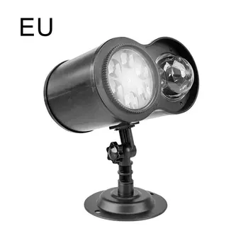

LED Double Tube Pattern Watermark Projection Lamp Non-card Stage Laser Light Starry Sky Projection Light