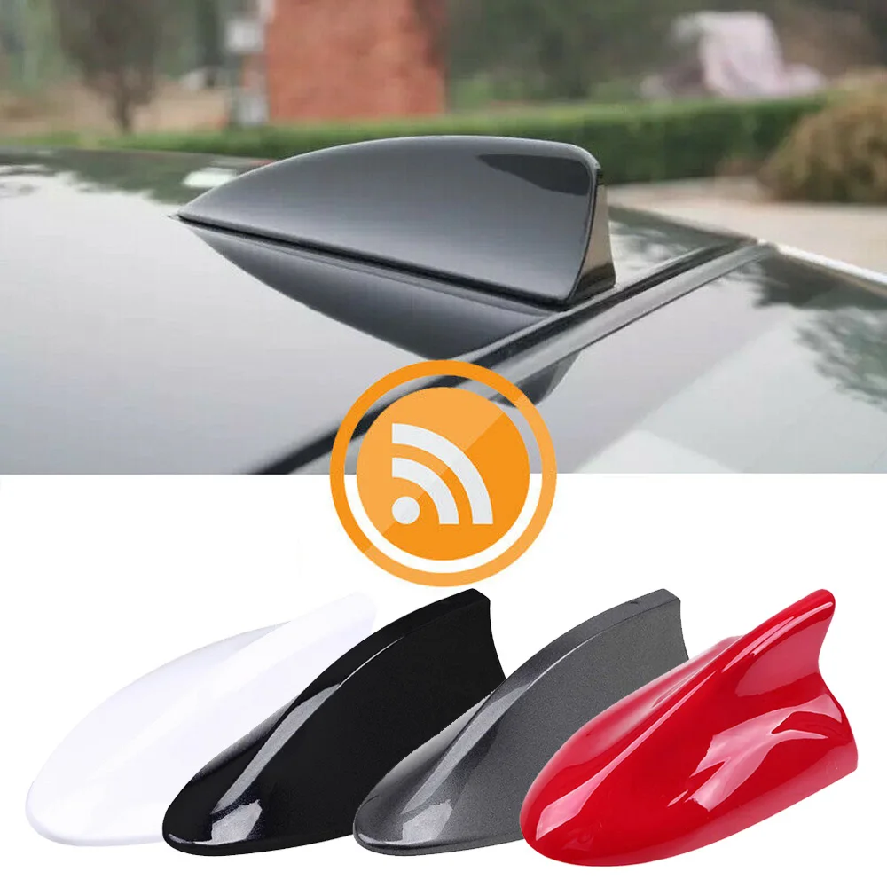 Автомобильная крыша акульих плавников антенна усилитель радио сигнала FM/AM воздушная крышка Декор легкая установка