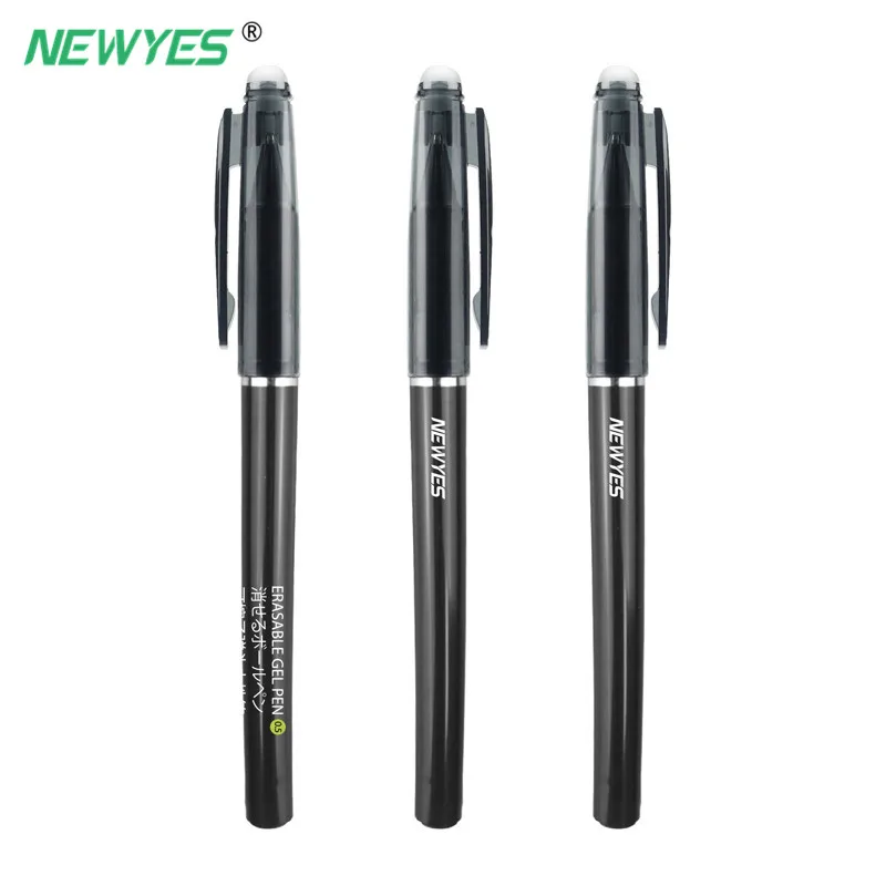 

NEWYES Original Erasable Gel Pens, Fine Point, Black inks