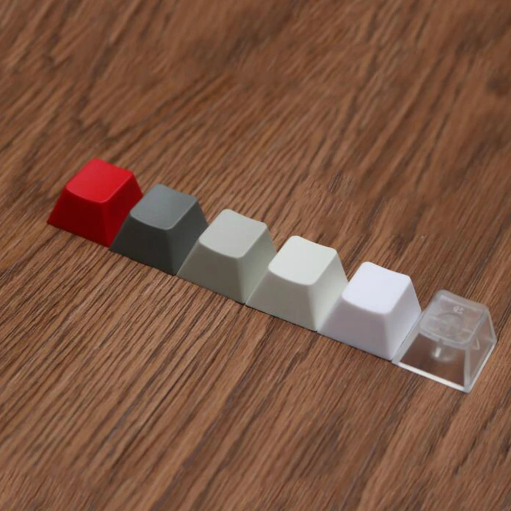 Клавиатура DIY 2 шт PBT ключи R1 R2 R3 R4 профиль колпачки для вишни выключатель MX механическая клавиатура белый серый красный, прозрачный цвет