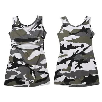 

Toddler Kids Baby Girls Sister Mathicing One-Piece Summer Dresses Sleeveless Camouflage Dress Holiday Sundress 1-6Y