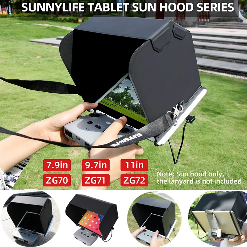 Foldable Tablet Sun Hood Sunshade Cover For DJI Mavic Mini SE/Air 2S/Air 2/Mini2 