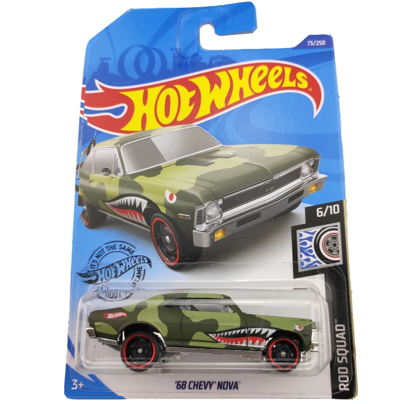 2020-73 Hot Wheels 1:64 Car 68 Chevy Nova Metal Diecast Model Car Kids Toys  Gift - Railed/motor/cars/bicycles - AliExpress