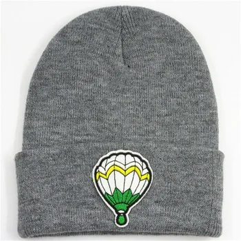 

balloon embroidery Cotton Thicken knitted hat winter warm hat Skullies cap beanie hat for kid men and women 120