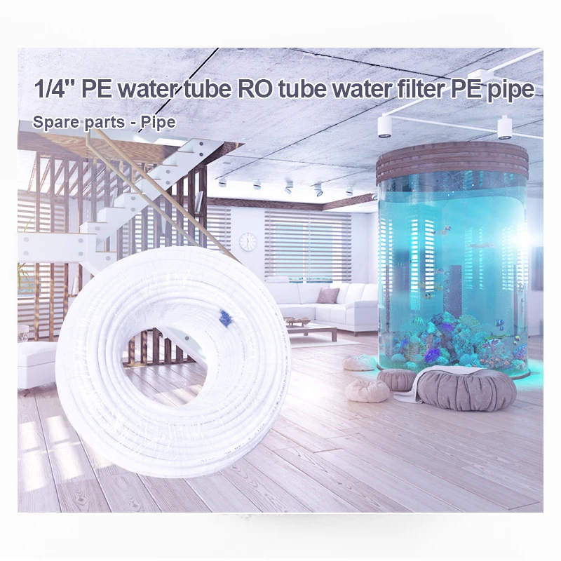 HEMAN-Wholesale-1-4-PE-water-tube-RO-tube-water-filter-PE-pipe-for-drinking-water.jpg Heman Nagykereskedelem 1/4 "Pe Vízcső Ro Cső Vízszűrő Pe -Cső Ivóvízhez 100 M/Tekercshez - Image 4