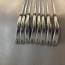 X кованые утюги X кованые Гольф железные клюшки для гольфа 3-9Pw R/S гибкий вал с крышкой головы DHL
