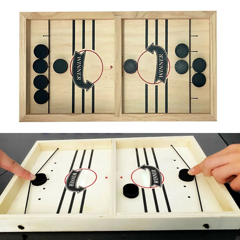 

Foosball Winner Games Table Hockey Game Catapult Chess Parent-child Interactive Toy Fast Sling Puck Board Game Toys For Children
