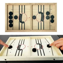 Jeux de baby foot gagnant jeu de Hockey sur Table catapulte échecs Parent enfant jouet interactif rapide Sling Puck jeu de société jouets pour enfants