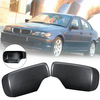 

Gloss Black Driver Side Mirror Cover for BMW 5 Series E46 E39 325i 330i 525i 530i 540i 1998 1999-2005 51168238375 51168238376