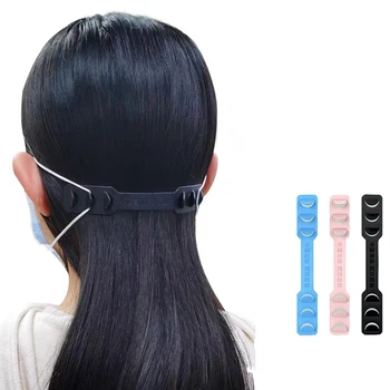 

5Pcs Face Mask Ear Hooks Extension Buckle Adjustable Earache Fixer Anti-Slip Mask Ear Grip Hook Masks Buckle Holder 175/145mm