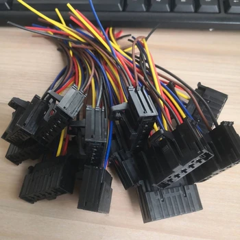 

5 Pin Blower Motor Fan Heater Resistor Wiring Harness Cable Connector Plug Pigtail For Fiat Punto Doblo Qubo 13248240 6450XR