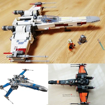 

05145 05004 Building Blocks Bricks Lepining StarWars Children's Toys First Order Poe X Wing Fighter Compatible with 75102 05029