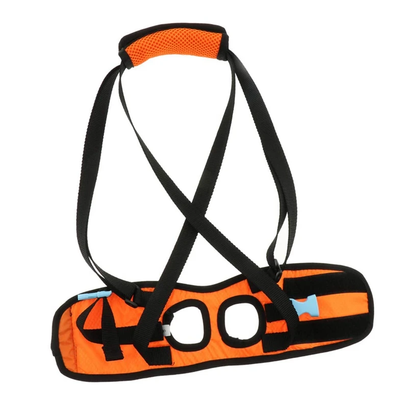 

Adjustable Dog Lift Harness for Back Legs Pet Support Sling Help Weak Legs Stand Up Pet Dogs Leash Aid Assist Tool Orange XXL