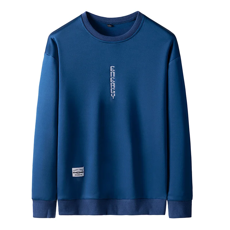 

2020 Mens Casual Sweatshirts and Crewneck Pullovers with Letter Embroidery Korean Fashion Clothing for Men Loungewear Streetwear