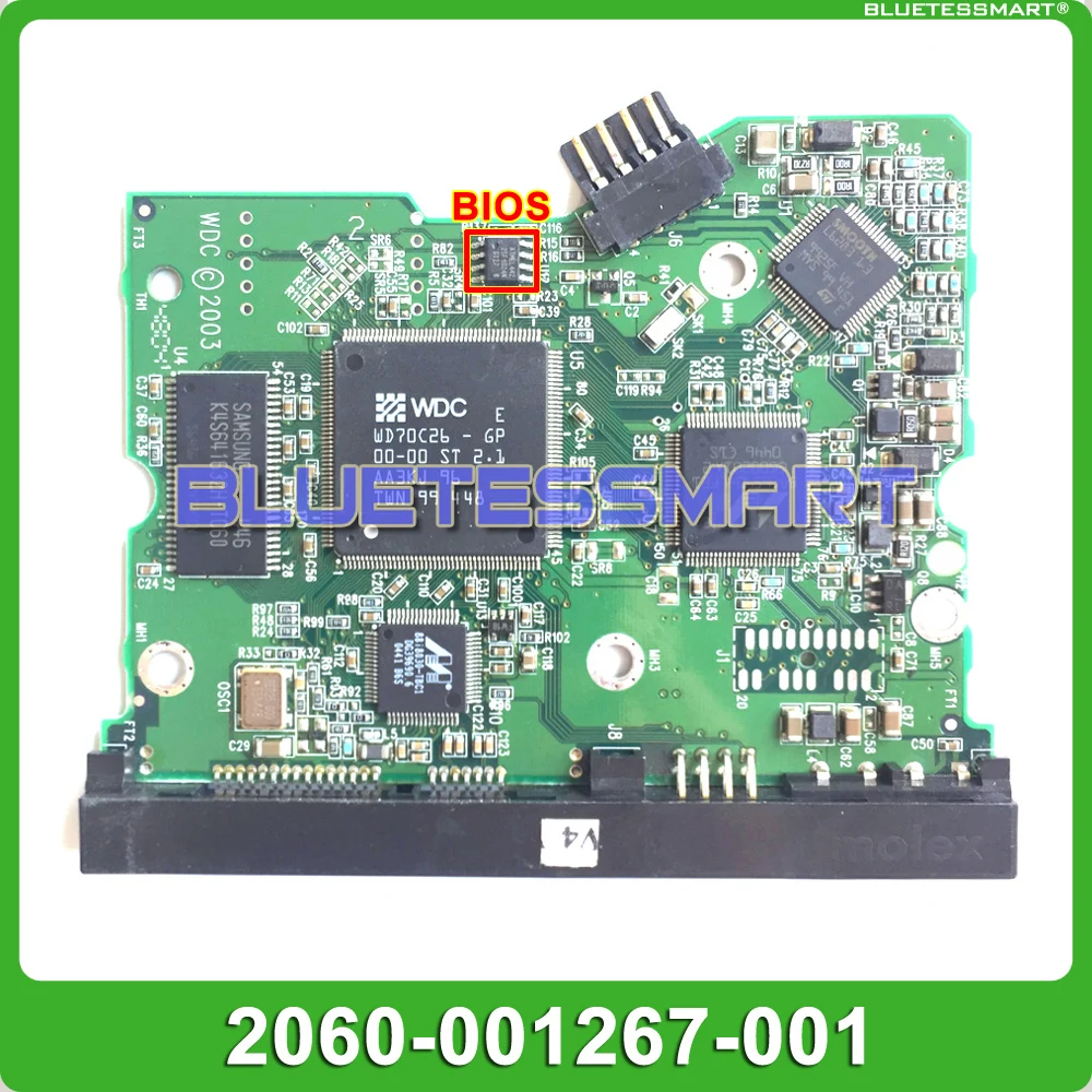 HDD PCB Логическая плата 2060 001267 001 REV A для WD 3 5 SATA восстановление данных жесткого