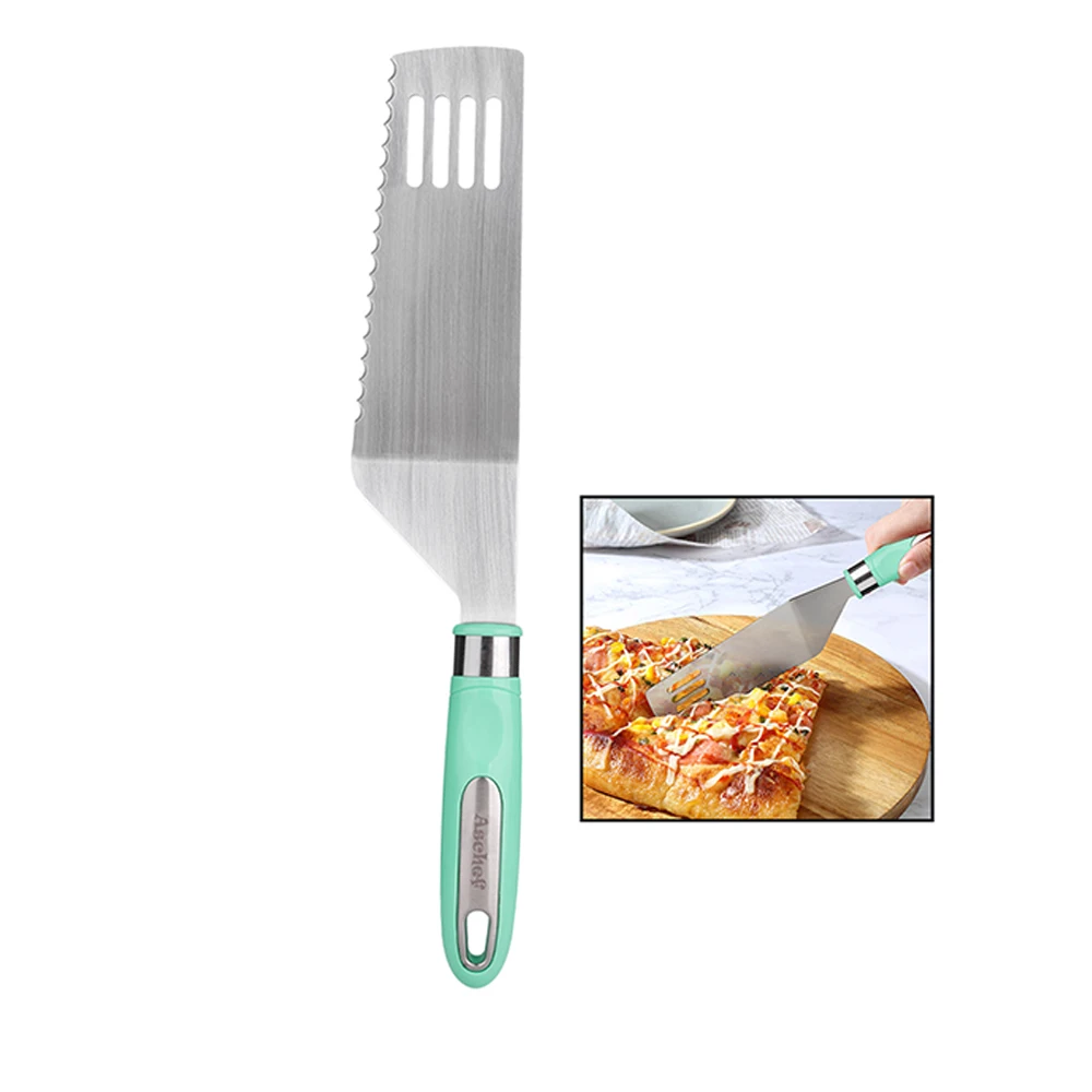 

2020 New Kitchen accessories Cake Server fish turner Cutter Pie Pizza Server Cake Cutter cooking Shovel Baking Pastry Spatulas