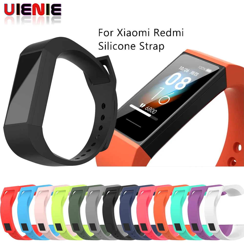 Силиконовый ремешок на запястье для Redmi смарт-браслет Xiaomi замены часов Mi Band 4